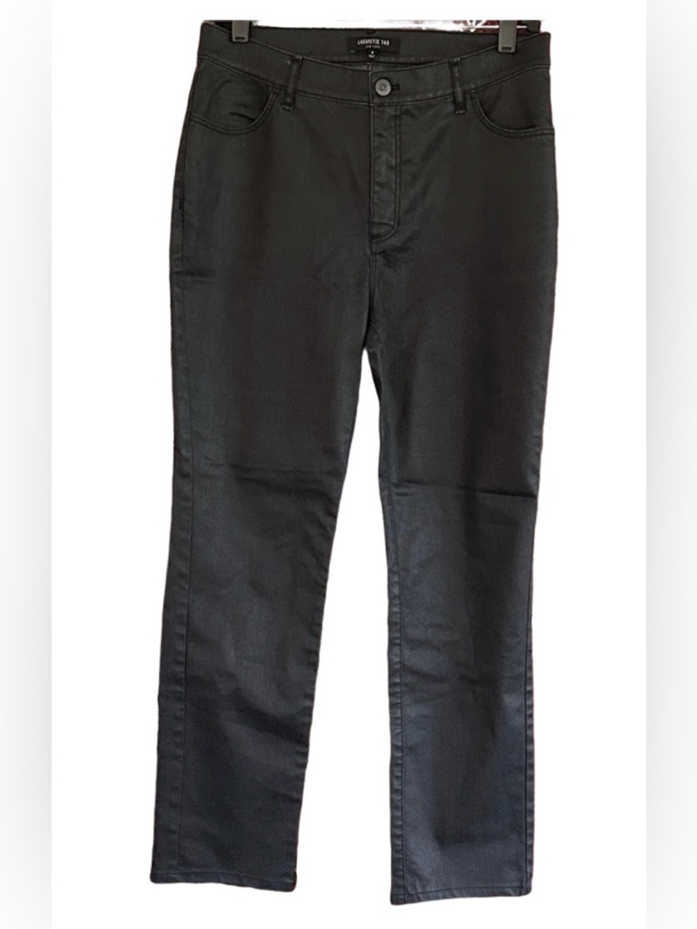 Lafayette 148 herringbone Straight-Leg Jeans
